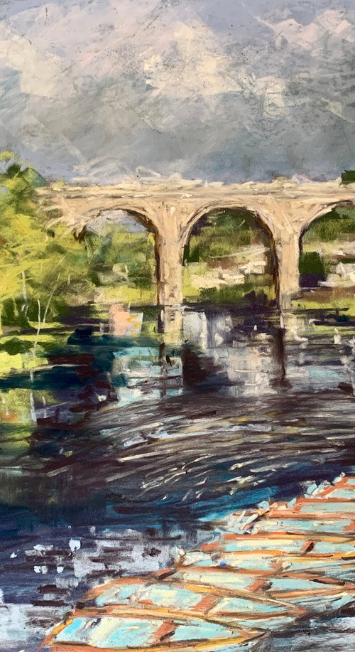 Knaresborough Waterfront by Andrew Moodie