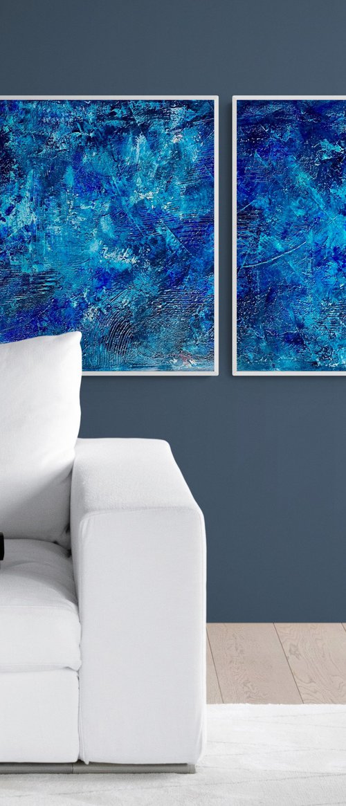Beyond the blue sea 523 by Anita Kaufmann