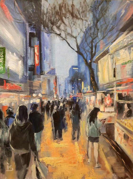 Myeong-Dong evening