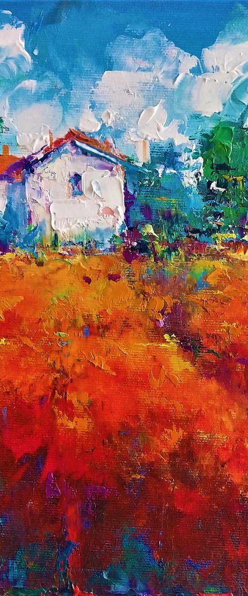 Rural landscape by Andrej  Ostapchuk