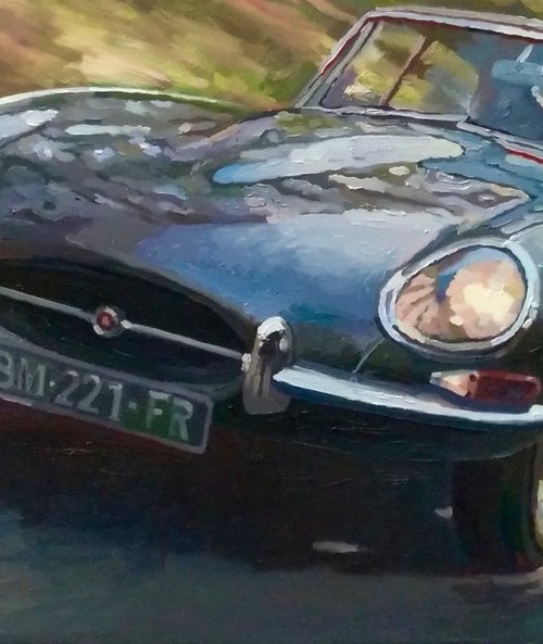 " Speed Jaguar " by Benoit Montet