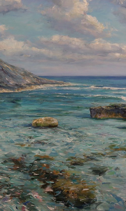 "Turquoise Depths" by Gennady Vylusk