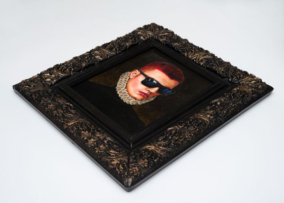 Portrait of a Young Man in Sunglasses