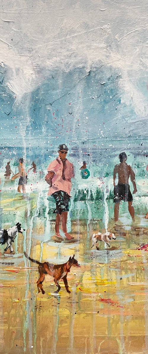 On the beach by Bogdan Shiptenko