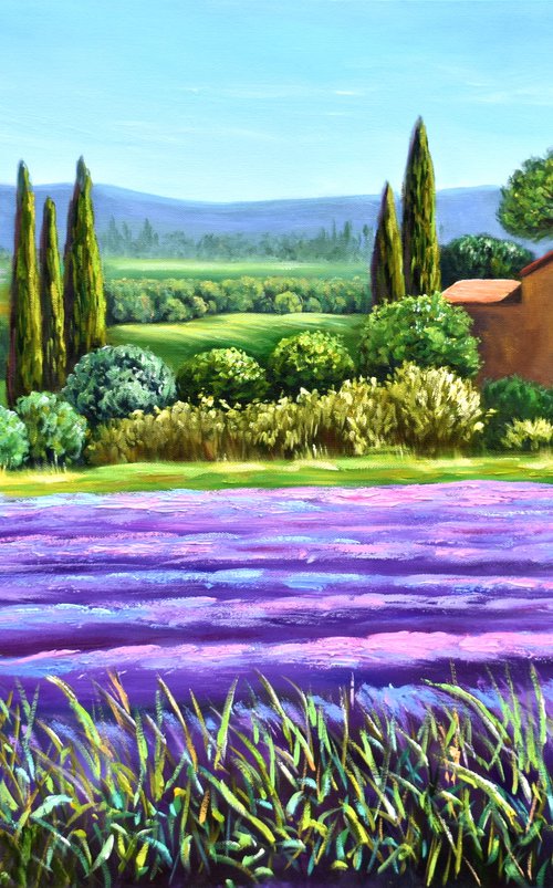 Summer in Provence by Yulia Nikonova