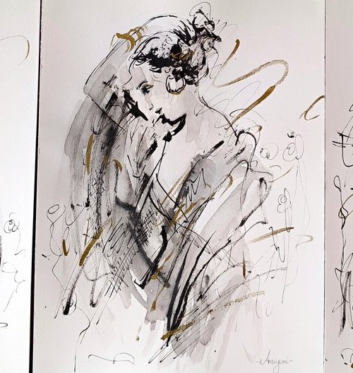 Les Muses Series by Antigoni Tziora