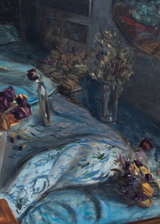 The dying flowers bed