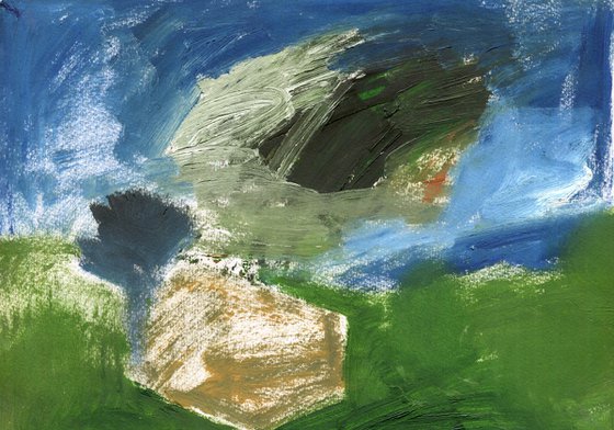 Pond and Cloud