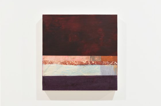 Burgundy with a Pale Line