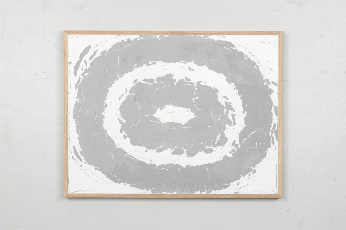 Organic Abstract Painting By Johan Soderstrom, 33 X 25, #312 Pace, Original Artwork