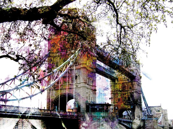 Maromas, puente de Londres/XL large original artwork