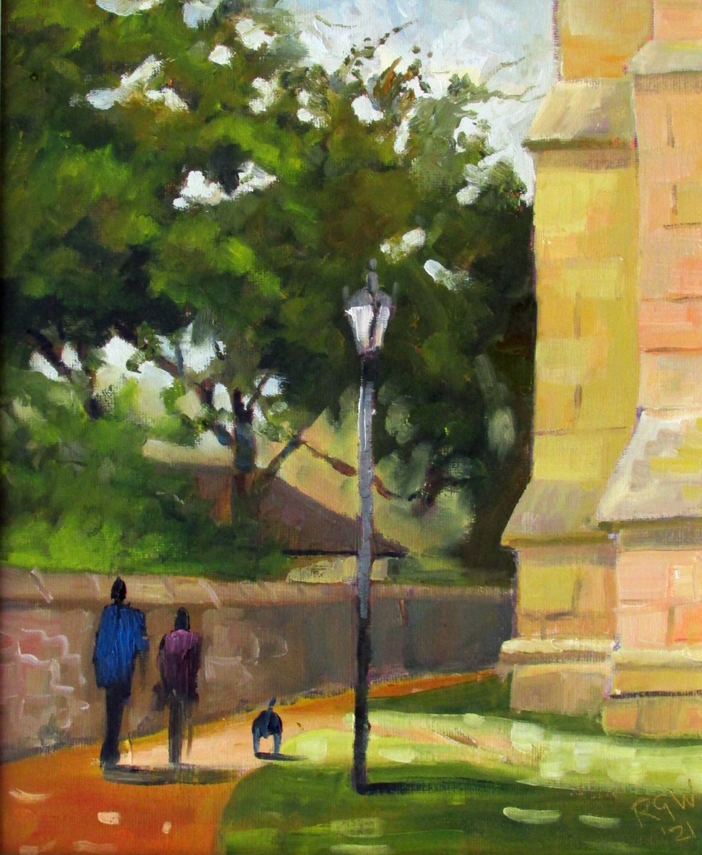 Cathedral Walk by Robert Wells