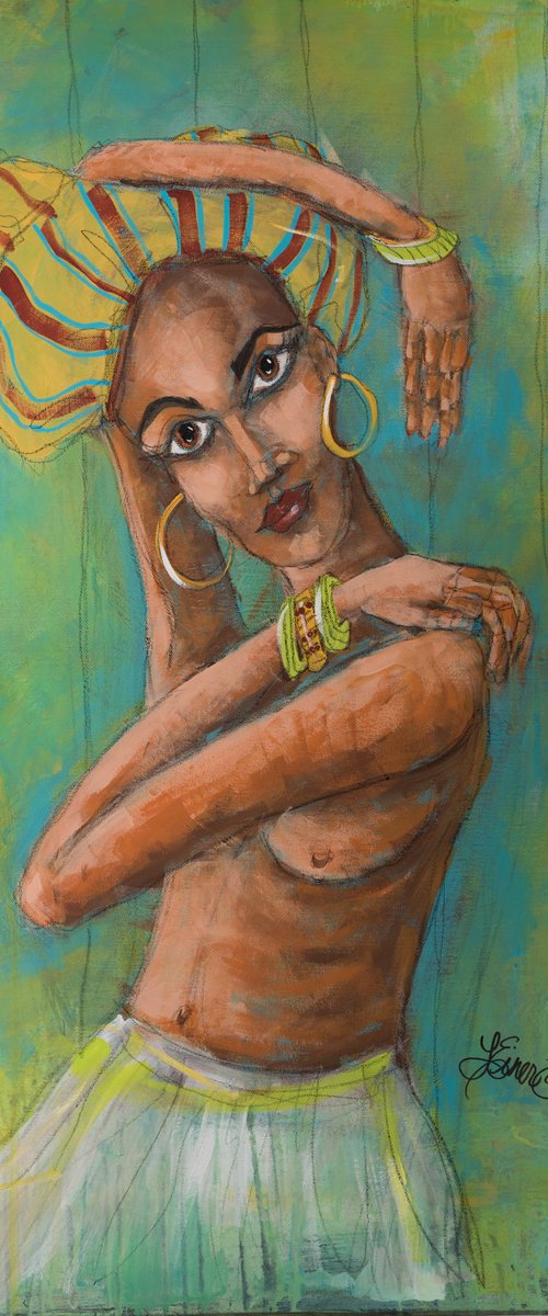 Tribal Woman by Terri Einer