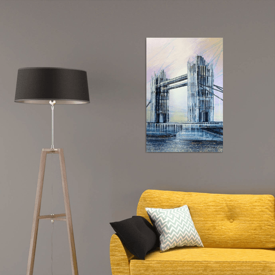 London - Tower bridge At Dusk