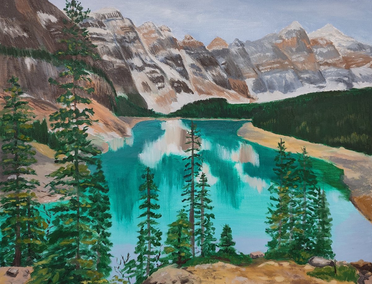 Moraine Lake by Assol Kovtun