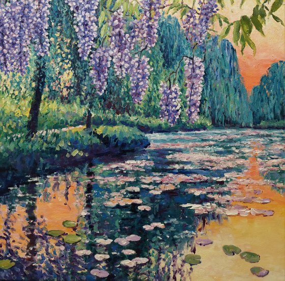 Wisteria at Giverny