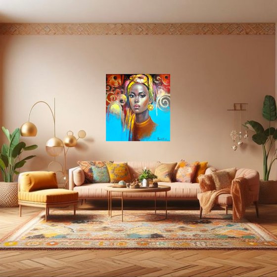 " African Beauty "