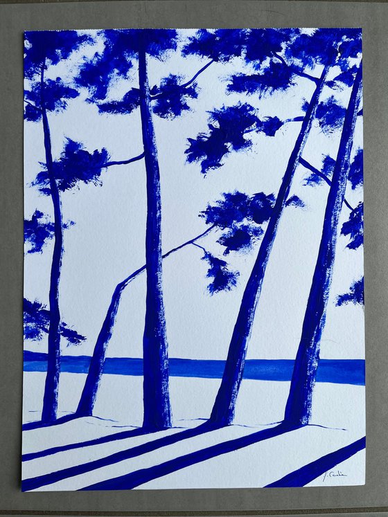 Cap Coz ultramarine.