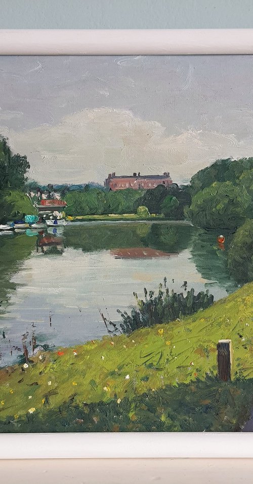Thames path Kingston to Kew bridge by Roberto Ponte