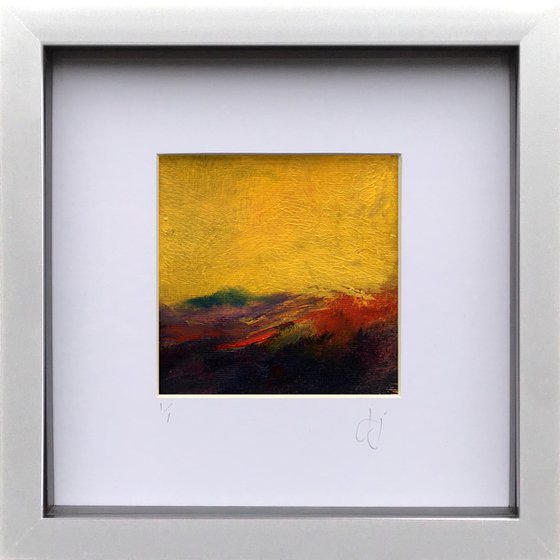 Edit 2.17 - Framed abstract painting
