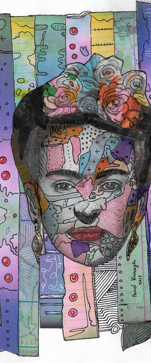 Portrait of Frida # 23 by Pavel Kuragin