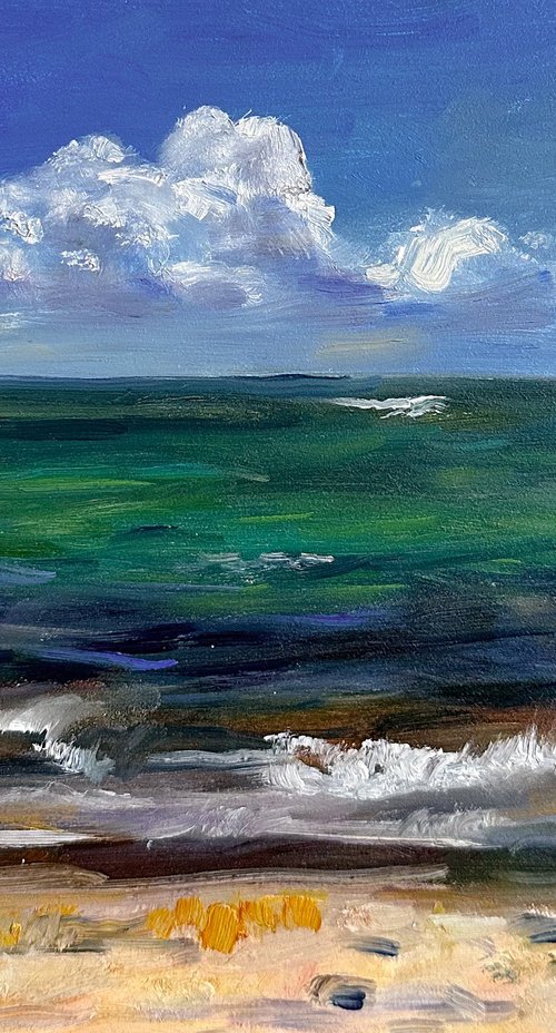 Emerald Tide by Irina Sherbiak