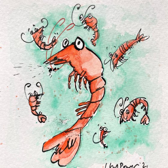 ’Prawn Family #02”