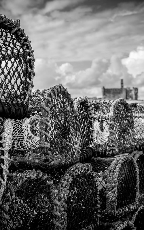 Lobster Pots at Lindisfarne Priory -Holy Island - Northumbria by Stephen Hodgetts Photography