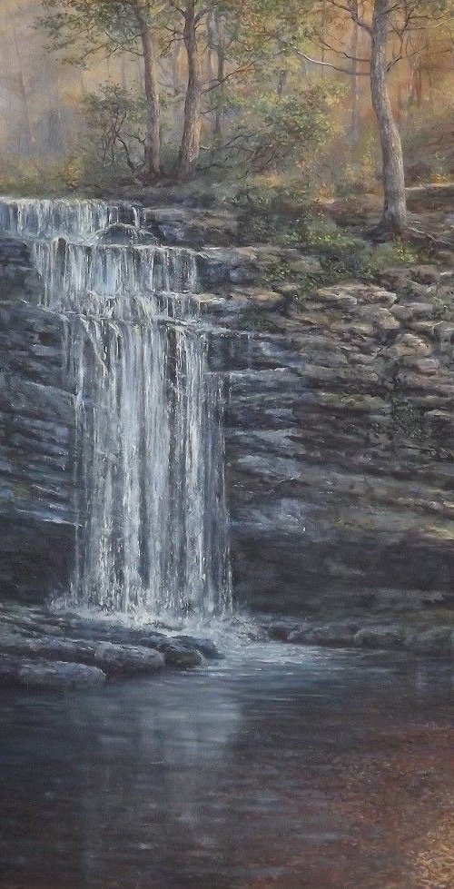Waterfall by Oleg Riabchuk