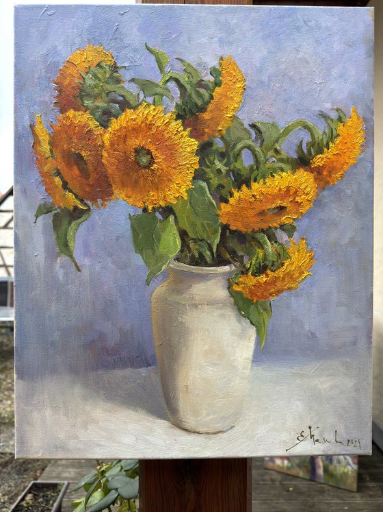 Sunflowers Still life