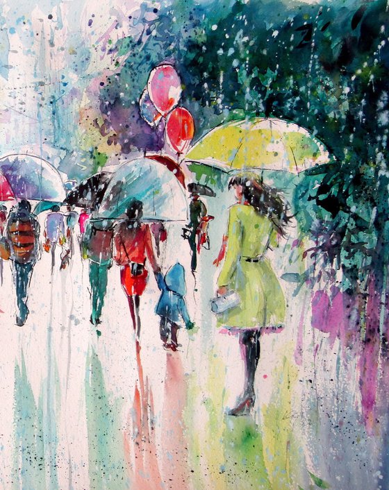 Umbrellas II