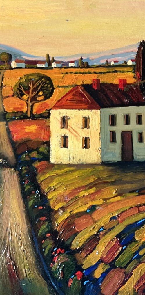 Crimean Landscape by Oksana Sadykova
