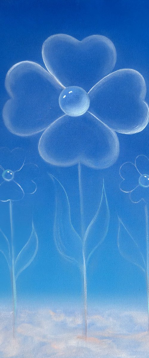 Transparent flowers by Elena Kurochko