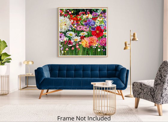 you made the flowers dance