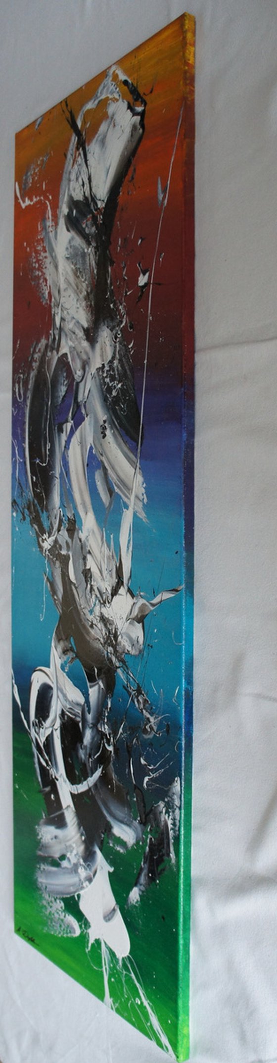 Vertical Inversion II (Spirits Of Skies 048057) (40 x 120 cm) XL (16 x 48 inches)