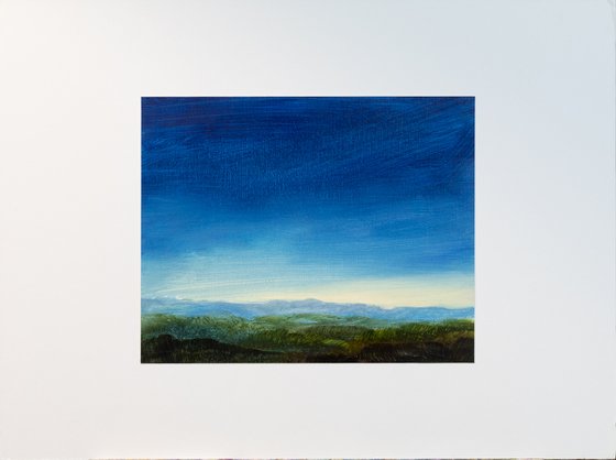 Horizon - landscape - Small size affordable art - Ideal decoration - Ready to frame