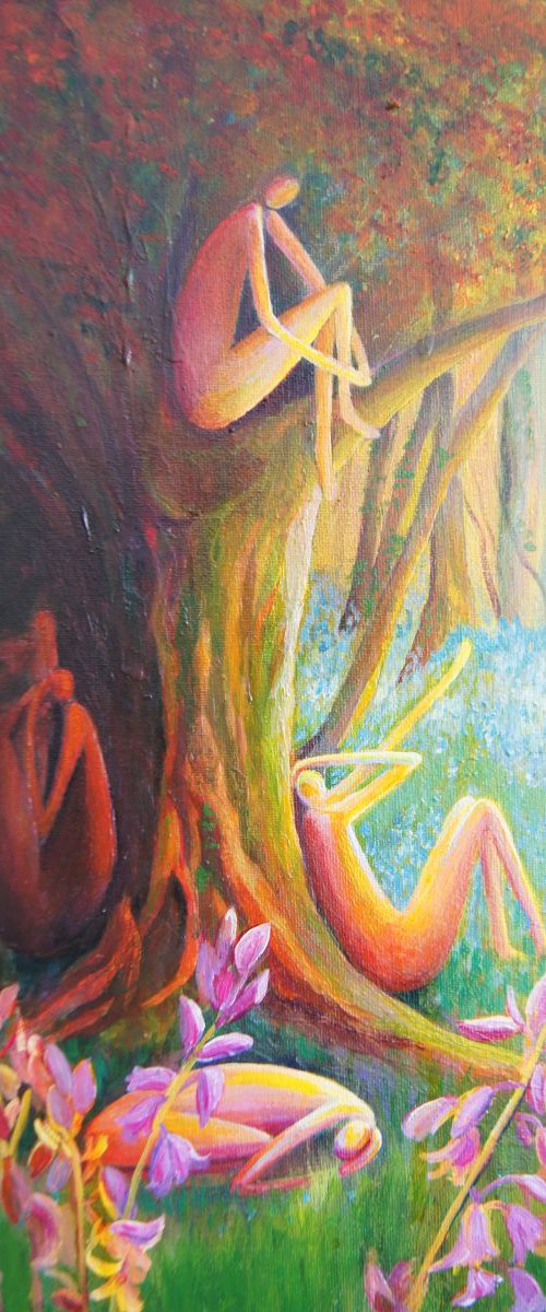 Bluebell woods by Karen Wilcox