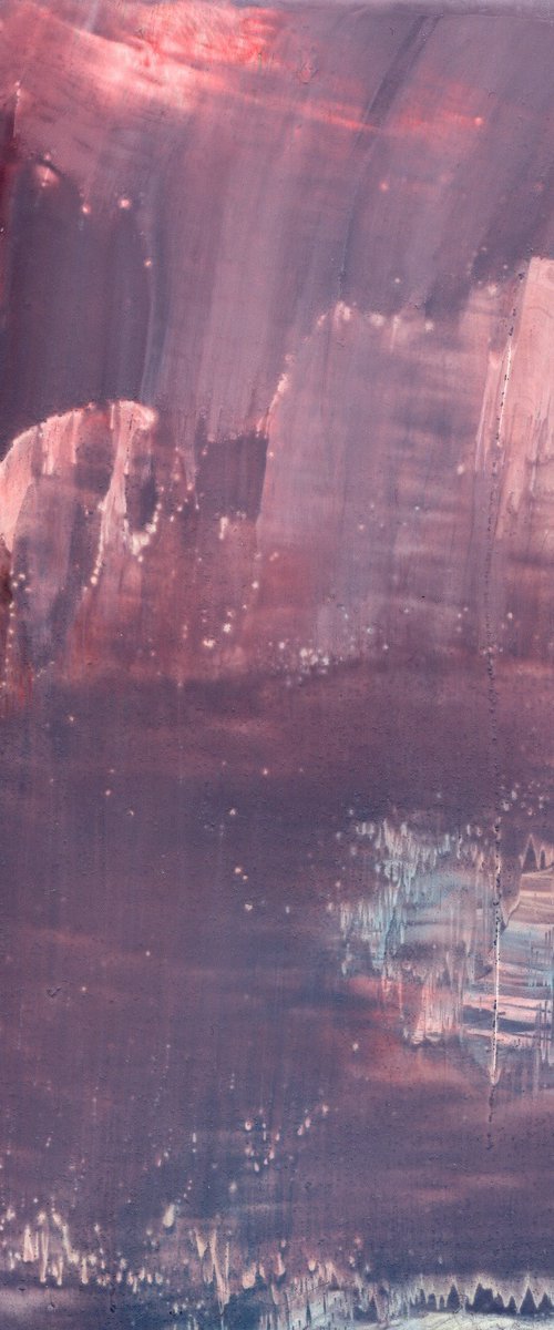 Encaustic Abstract 43 by Alona Hryn