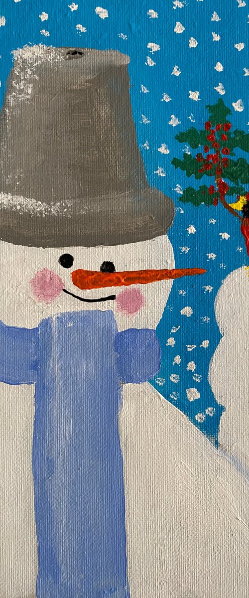 Snowman by Alan Horne Art Originals