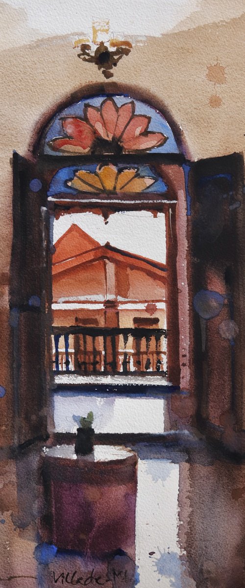 Light in the Mahe villa 1 by Prashant Prabhu