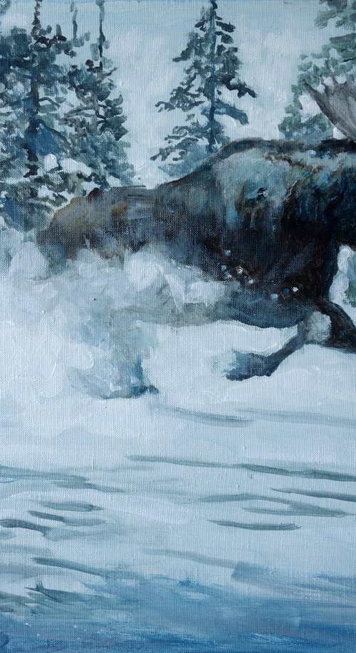 On the Way Home by Anatolii Varvarov