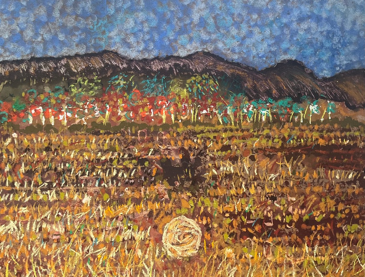 Wheat field by Gwendolyn Fleming