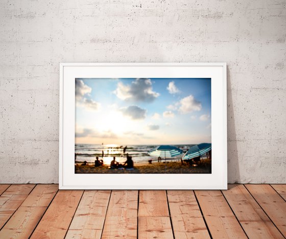 Late afternoon at the beach