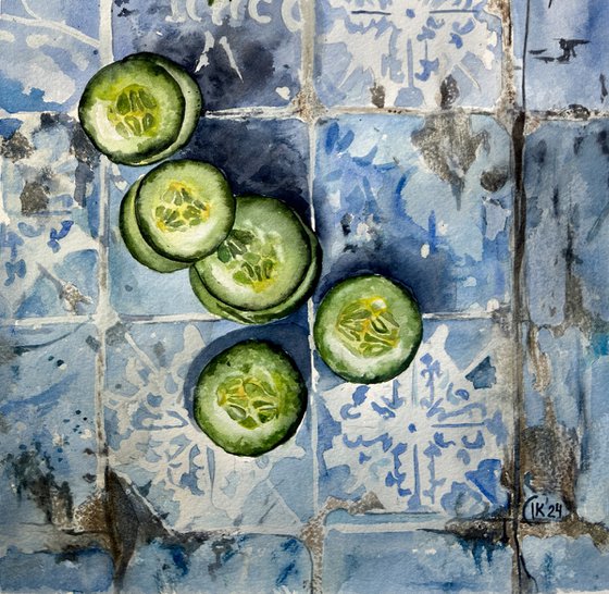 Portuguese Harvest – Cucumbers and Chili