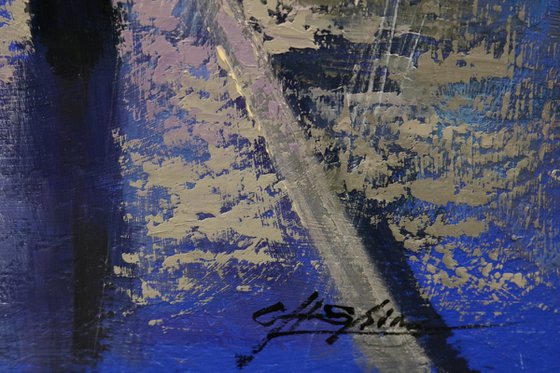 Blue Rain and Midnight Walk