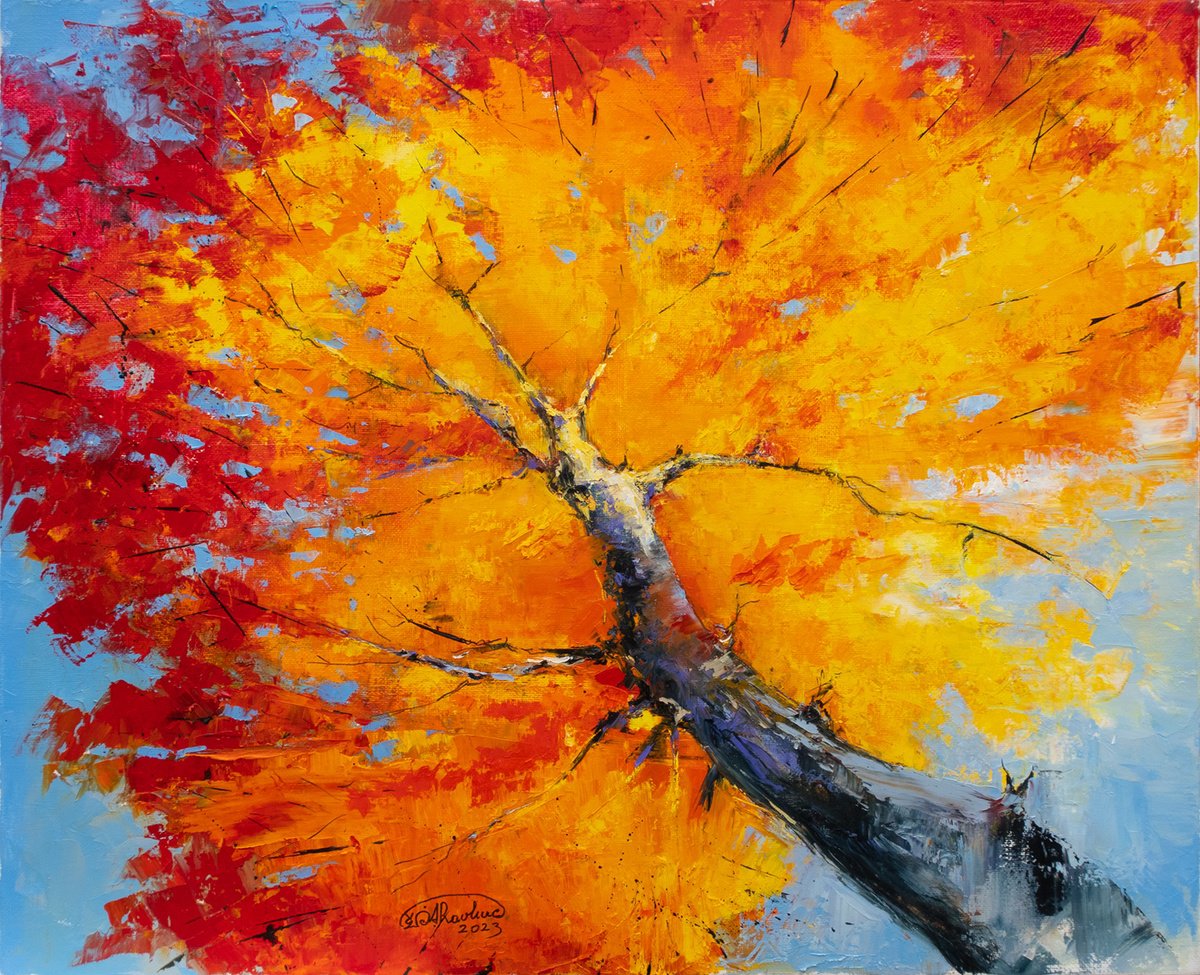 Autumn Splendour by Anna Ravliuc-Bloomfield