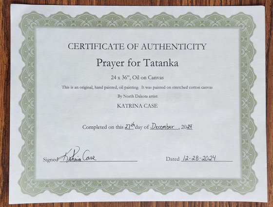 Prayer for Tatanka