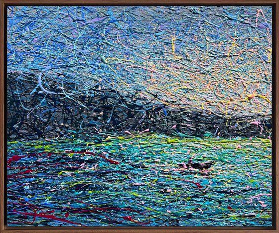 The Morning Belongs to You - framed