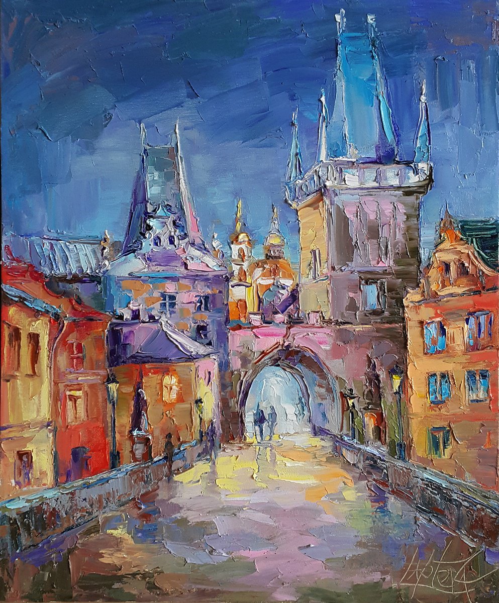 Prague, Evening by Viktoria Lapteva
