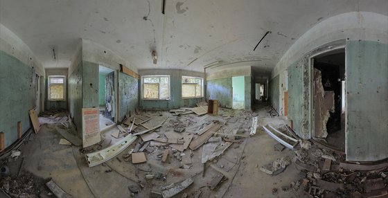 #19. Pripyat police station 1 - XL size